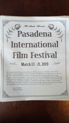 6th Annual Pasadena International Film Festival Film Guide (03/13/19)! #Pasadena #PasadenaFilmFestival #PIFF2019 #PasFilmFest