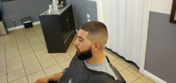 Come and get a fresh fade and beard.. keep it clean