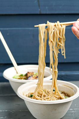 "Ramen Lab Eatery, made from a secret family recipe.