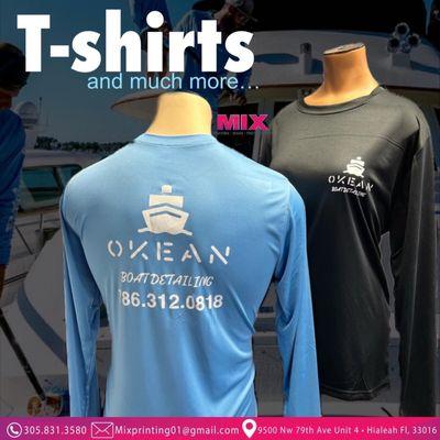 Boat detailing t-shirts