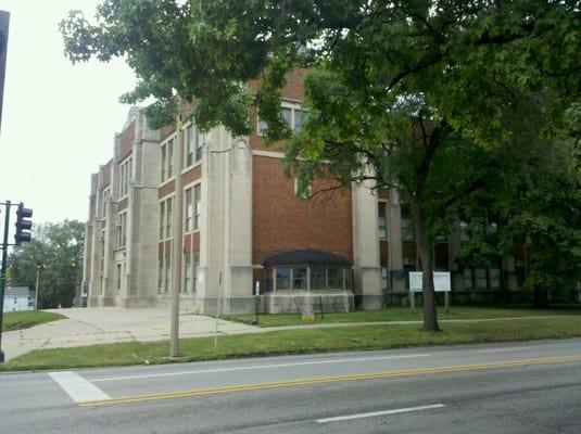 Front of the Building on Washington St.