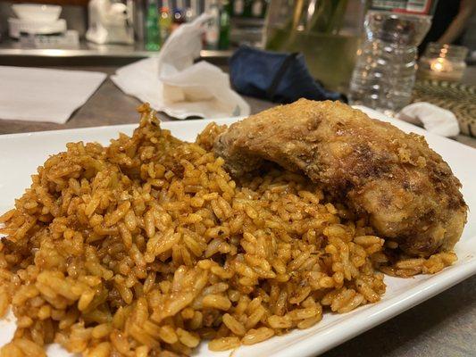 Jollof Rice and Chicken