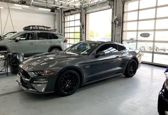 Awesome Quik Lane Service for our 2018 Mustang GT PP1 @ Durango Motor Company!  Great service, Great people, Race Car clean service bays.