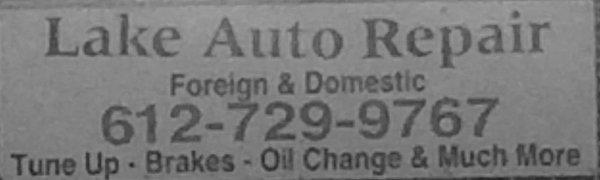 Lake Auto Repair