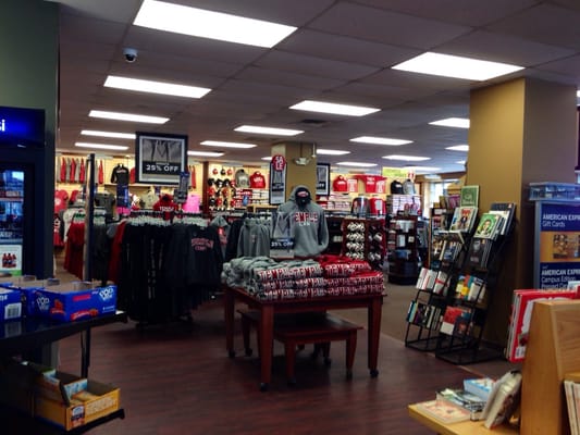 Temple Gear in the bookstore