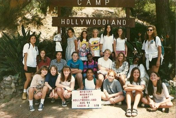 My best friend & I in our camp photo