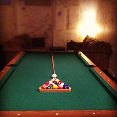 Free pool table