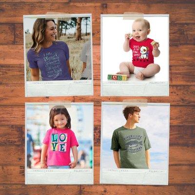 Tshirts for the whole family!