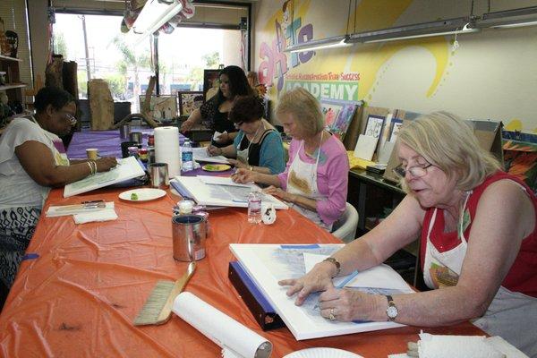 Join one of our Exploring Arts Classes for Adults!