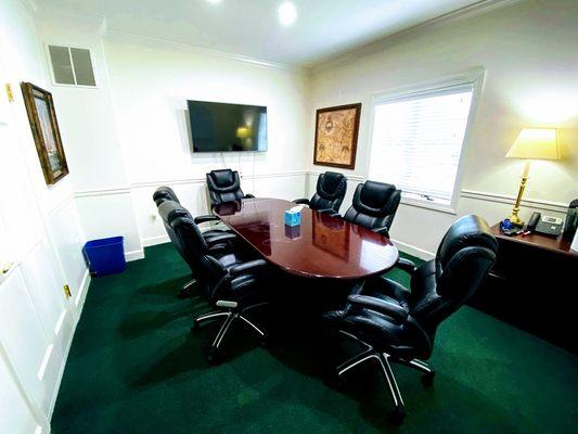 Conference rooms are part of our virtual office packages