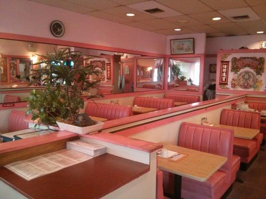 The dining area of our restaurant.