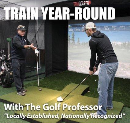 Year-round golf instruction with The Golf Professor.