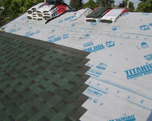 We make sure your roof is property vented to meet state building code