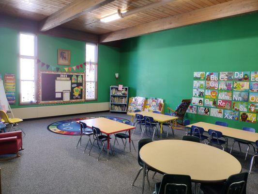 Pre-school classroom