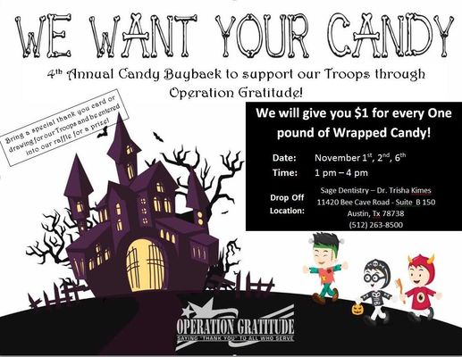 4th Annual Candy Buy Back 2017