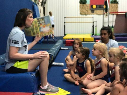 Storytime at Kinder Prep Academy