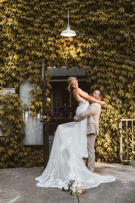 Beautiful wedding at The River Mill.  Photos by ShootAnyAngle Photography.