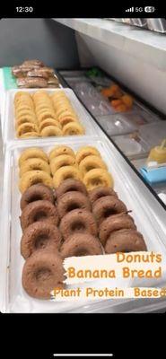 Plain protein donuts