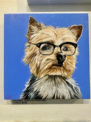 Cute dog | Acrylic Painting