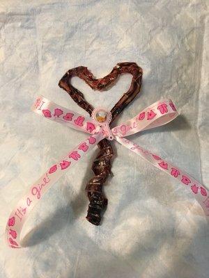 Placenta keepsake made with the umbilical cord. Cherish the memories