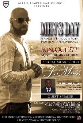 2013 Men's Day Celebration!