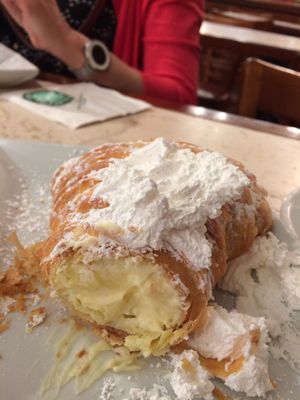 Lobster Tail .... rich custard filling