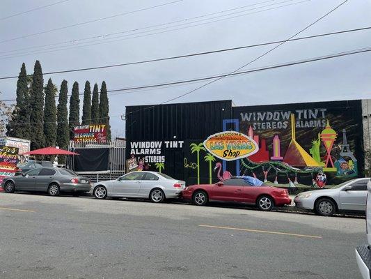 Street view of the shop