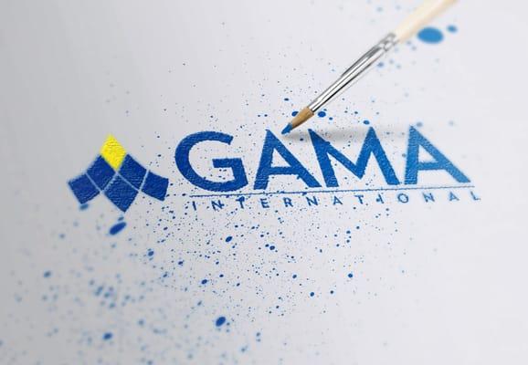 True Ink Designs - GAMA International Corporate identity re-branding.