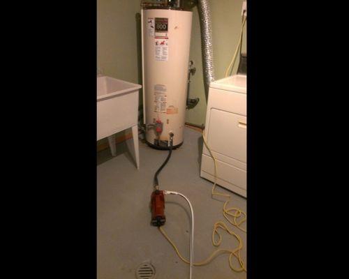 water heater replacement