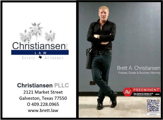 Brett A. Christiansen Your trusted partner in Probate in Galveston County, Texas