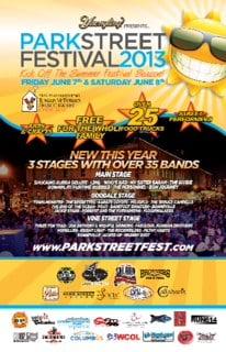 Over 35 Bands at the 2013 Park Street Fest! Check-in with your yelp app at the festival!