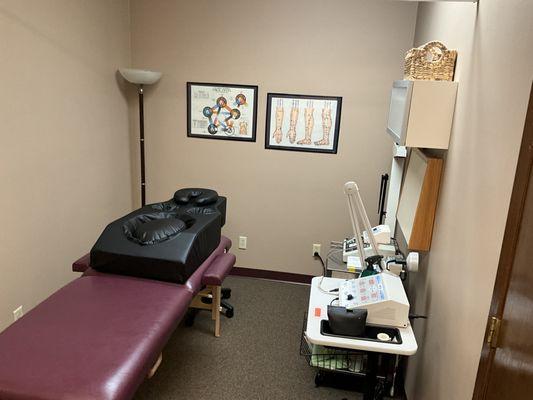 Open Heart Chiropractic 
 Therapy Room (EMS)