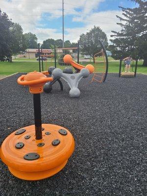 Cute small playground.