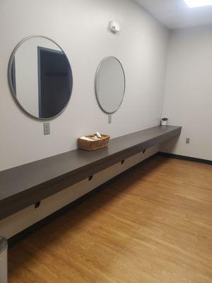 Dressing area