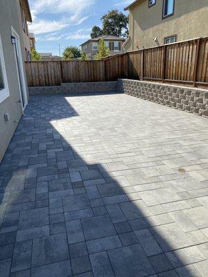 Backyard project / pavers