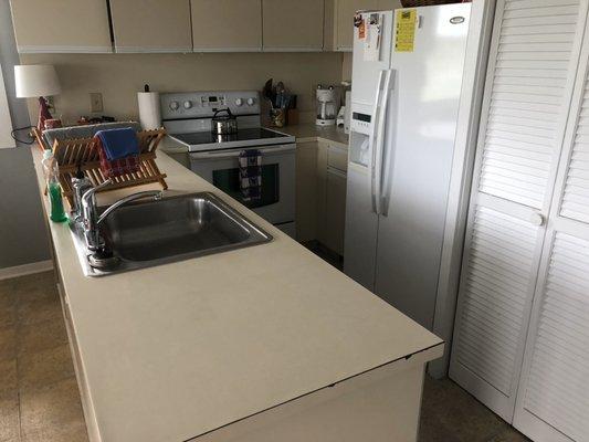 Kitchen on Bald Head Island Home.