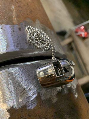 Welding Hood Charm