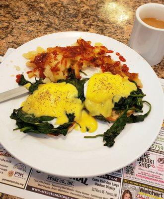 Delicious Eggs Florentine!!