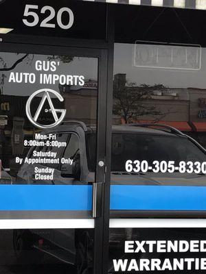 Gus Auto Imports... 630-305-8330