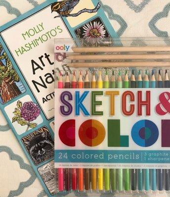 Lots of fun supplies for art and creativity