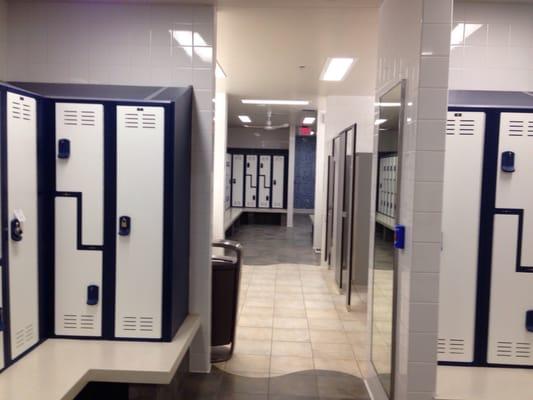 Men's locker room