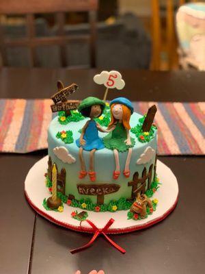 Milly-Molly character cake