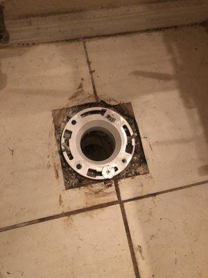 Install new flange