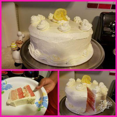 Pink Lemonade Cake