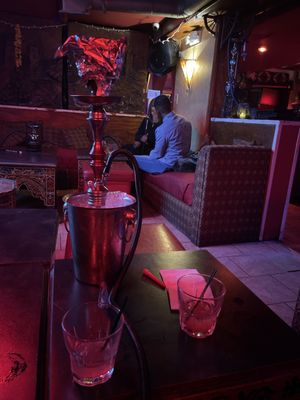 Hookah and drinks