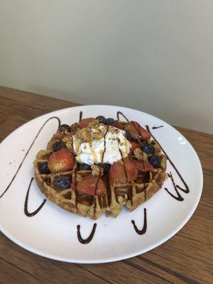 Protein waffle