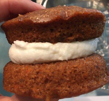 Carrot Cake Whoopie was divine.