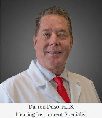 Darren Duso Hearing Instrument Specialist