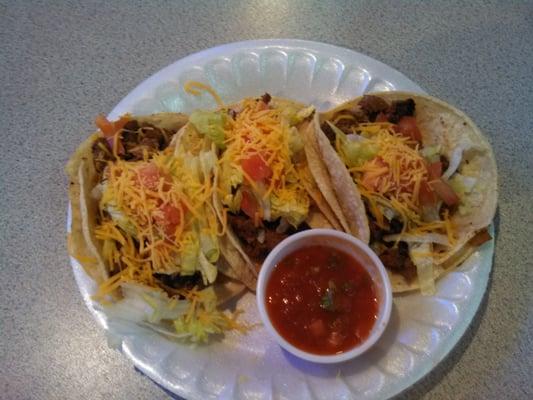 Tuesday taco special. Oh so tasty!"