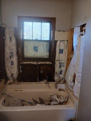 Bathroom remodel before